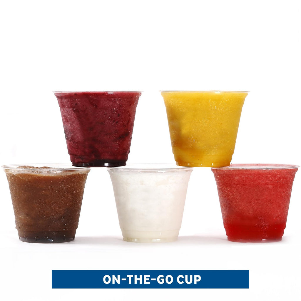 100 Pack 9 Oz Clear Disposable Plastic Cups - Heavy Duty Party Tumblers