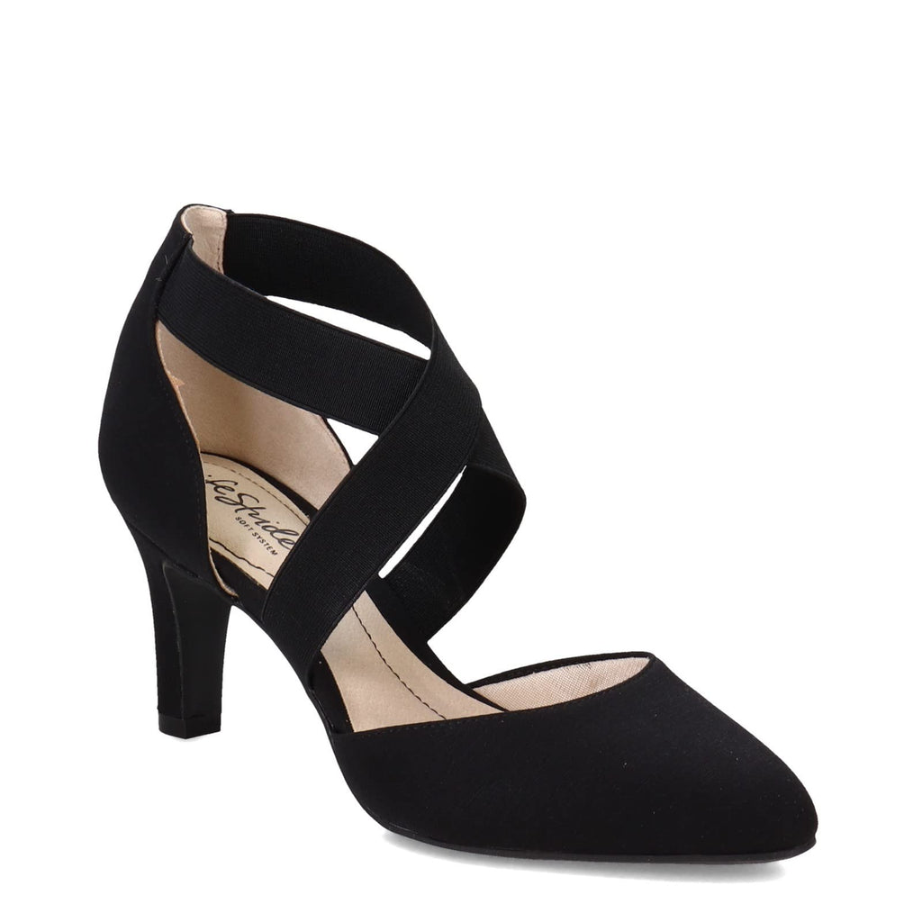 LifeStride Womens Gallery Pump Black 10 M