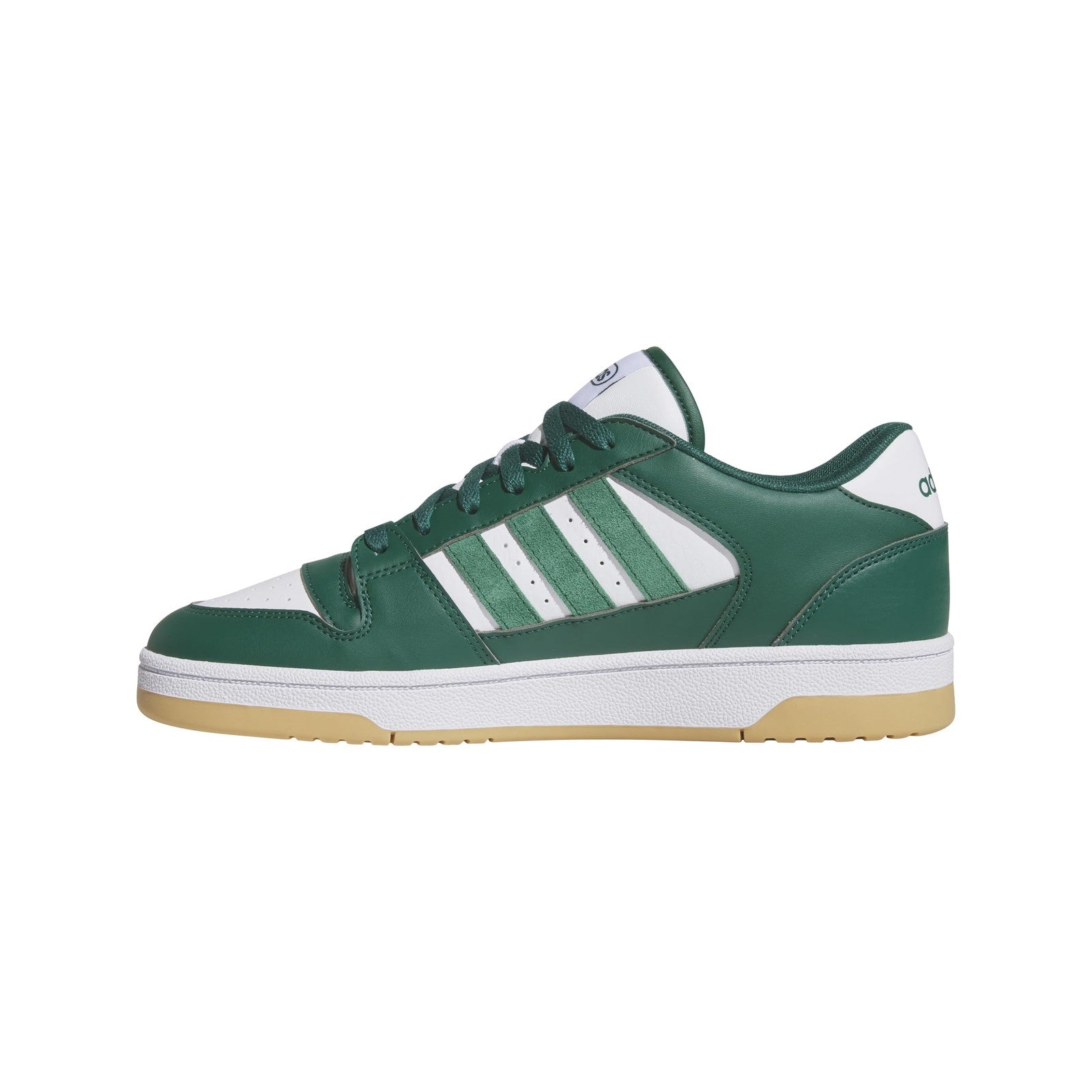 Adidas Unisex-Adult Break Start, White/Collegiate Green/Gum, 7