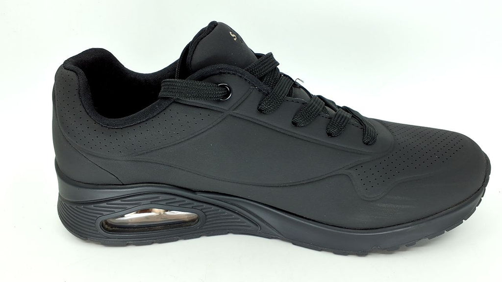 Skechers Women's Stand On Air Sneakers, Black, 9.5 W, Air-Cooled