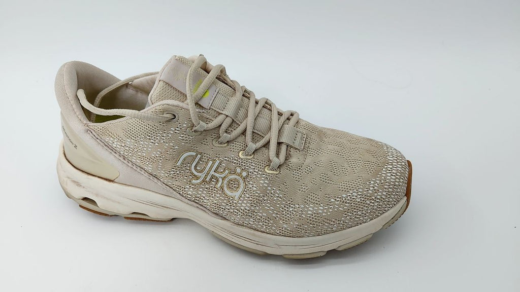 Ryka Women's Devotion X Walking Shoe Sneaker, French Beige, 8.5 Wide