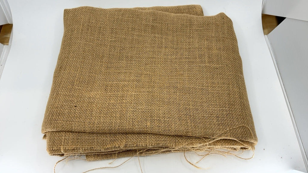 Multipurpose Jute Burlap Fabric 40" x 5 Yards for Weddings & Home