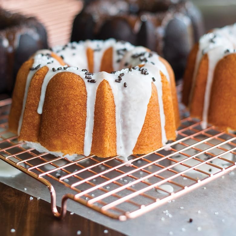 Nordic Ware Formed Bundt, 3 Cup, Twilight Blue