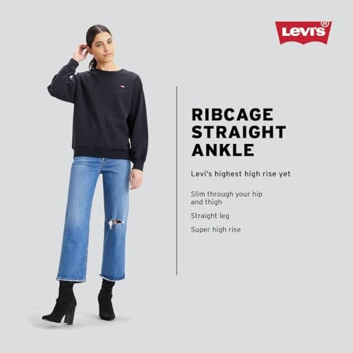Levi's® Ribcage Straight Ankle Dial Up The Music 32 27
