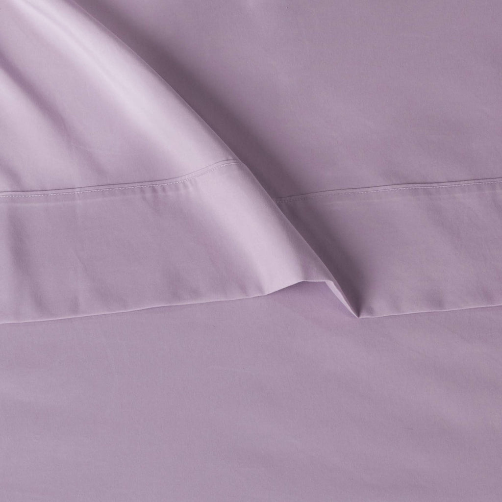 Soft Microfiber Twin Bedding Set, 3 Piece, Frosted Lavender, Solid Color