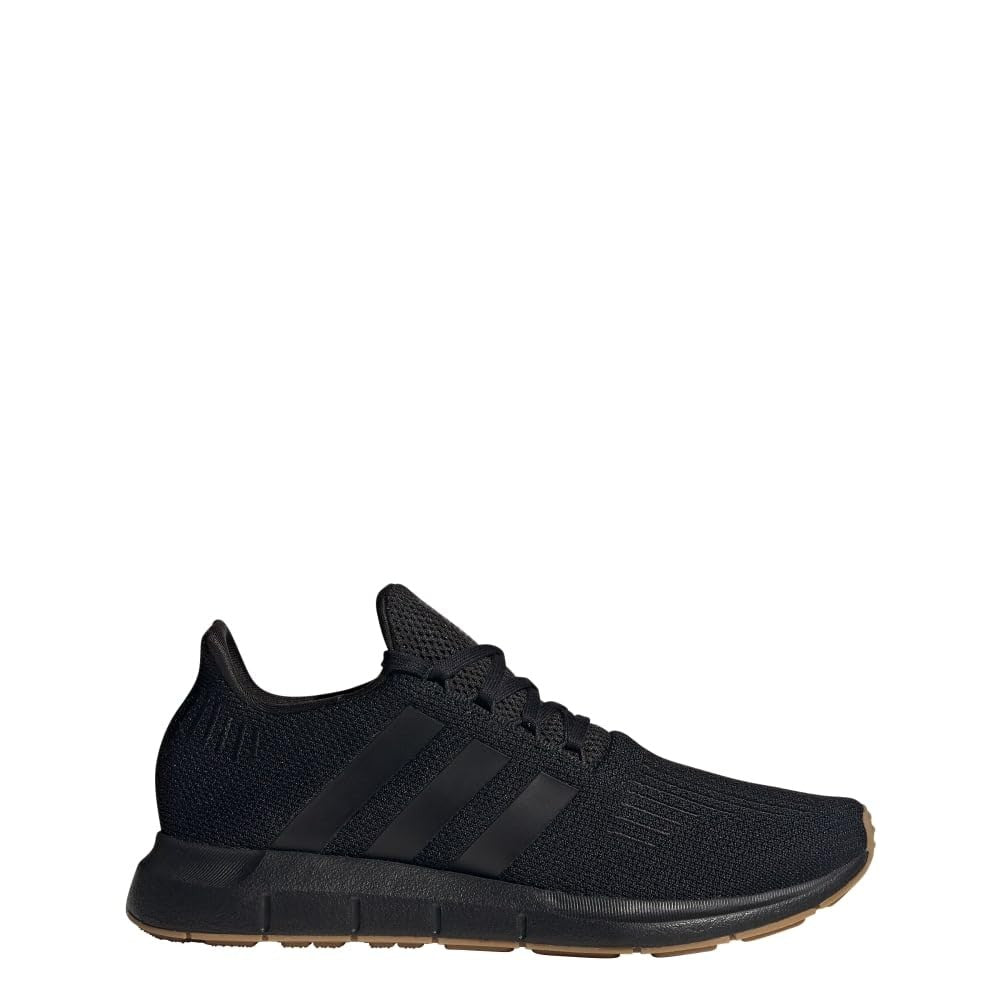 adidas mens Swift Run Core Black/Core Black/Core Black 9.5