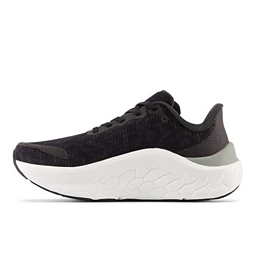 New Balance Women's Fresh Foam X Kaiha Road V1, Black/Silver Metallic, 6.5