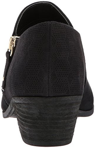 Dr. Scholl's Shoes Women's Brief Ankle Boot, Black Microfiber Suede, 10 W US