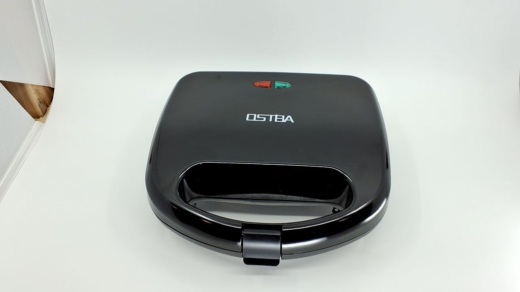 OSTBA 750W Waffle Maker 2 Slice Non-Stick Compact Design