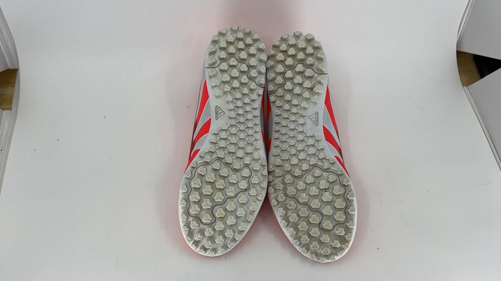 adidas Unisex-Kids Club Predator Turf Soccer, Lucid Red/White/Black, 5.5