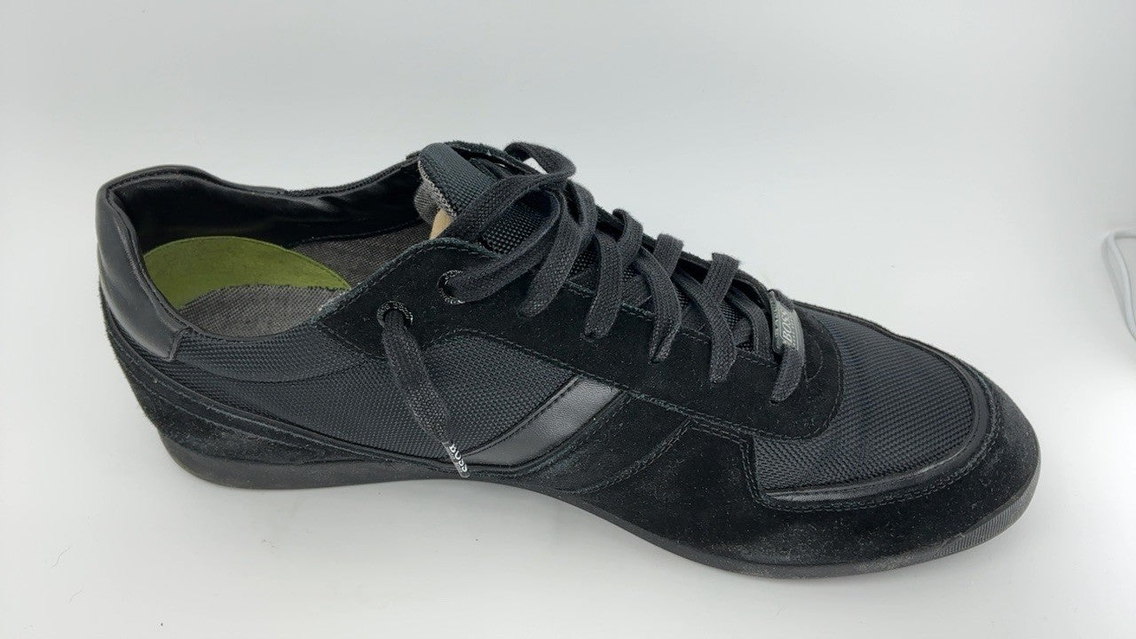 BOSS Black Low Top Sneaker 13 M US Slip Resistant Memory Foam
