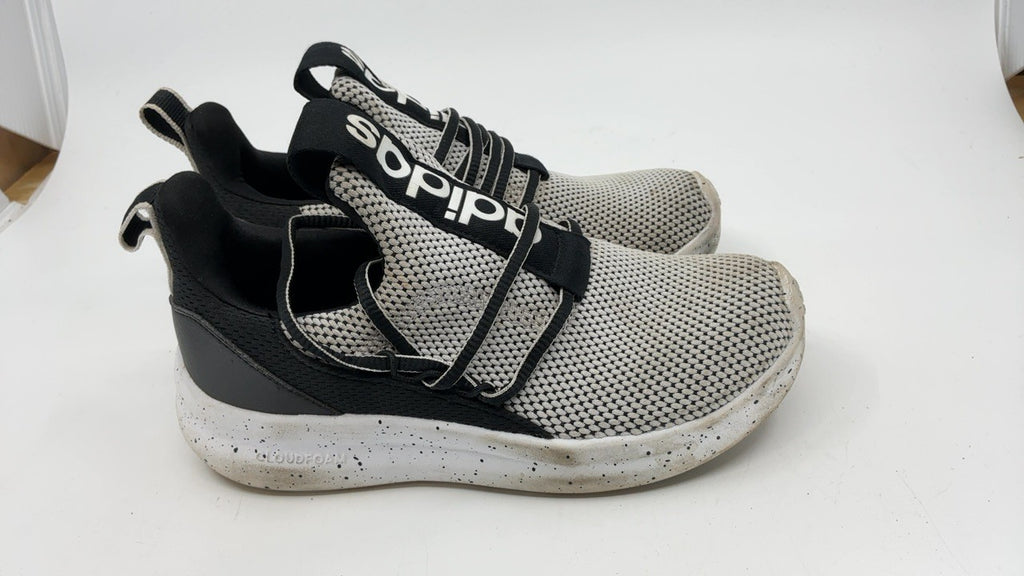 adidas Unisex-Kids Lite Racer Adapt 7.0, White/Black/Black, 1.5