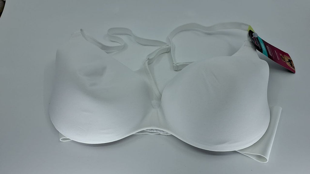 Maidenform Comfort Devotion Dreamwire Bra 34B White Full Coverage