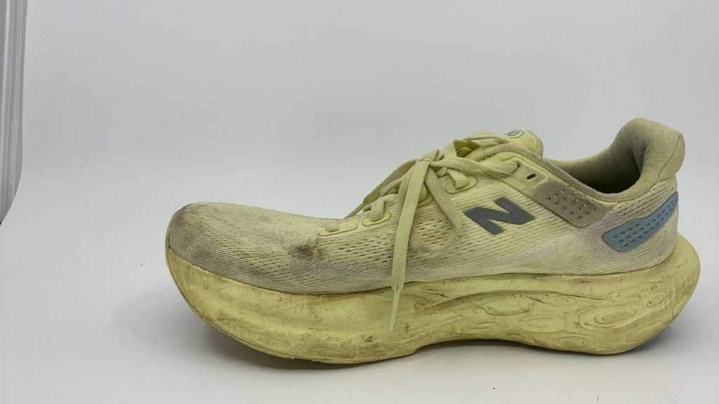 New Balance W1080V13 Women's Running Shoe 9W Limelight/Chrome Blue
