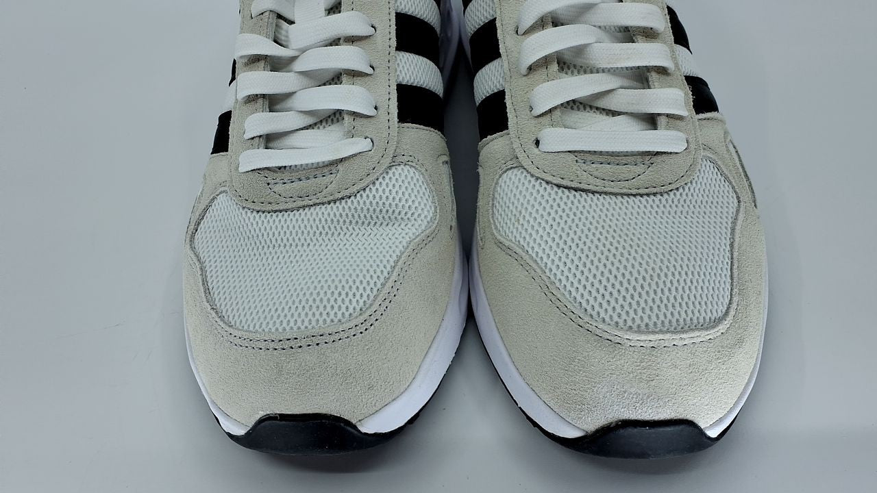 adidas Men's Run 84, White/Black/Crystal White, 9.5