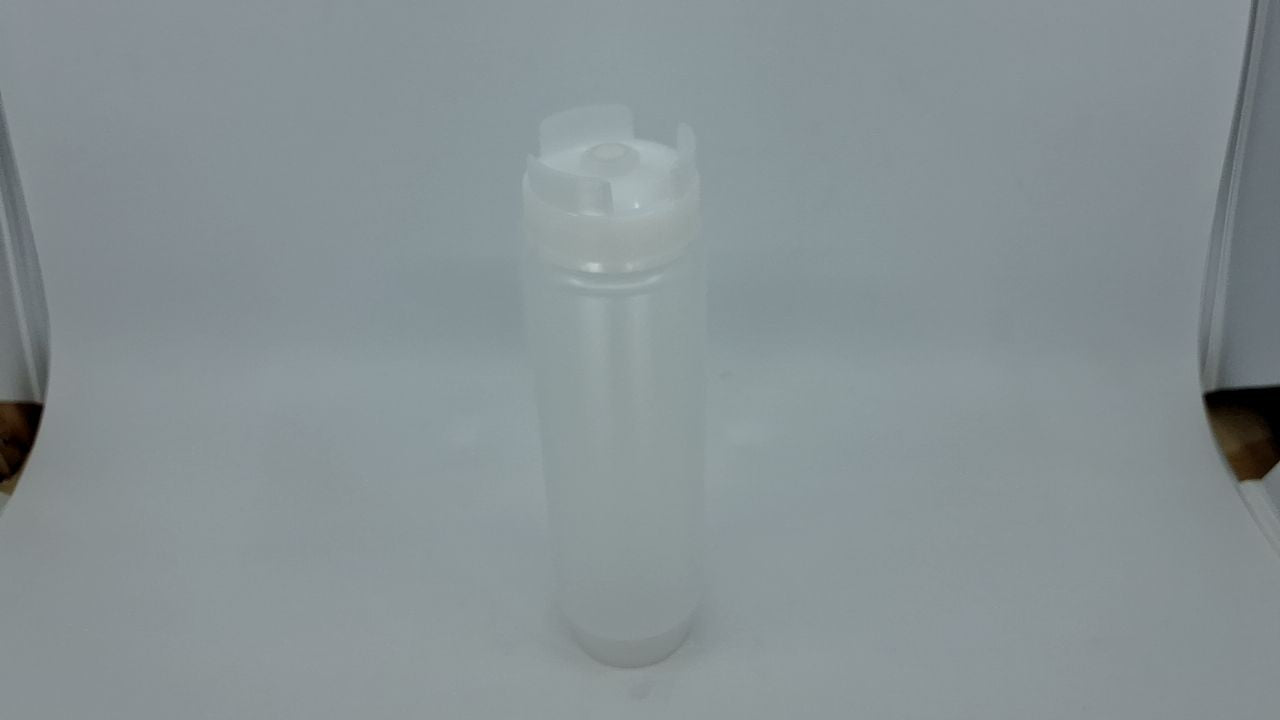 16oz Inverted Squeeze Bottle - Clear - Perfect for Condiments