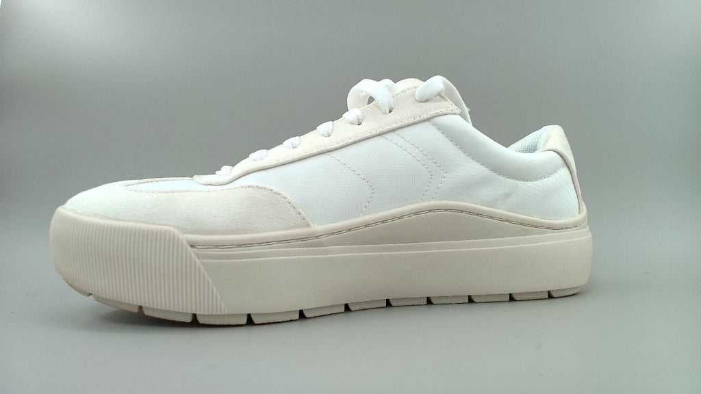 Dr. Scholl's Womens Time Off Win Sneaker White/Tofu Fabric 8.5 M
