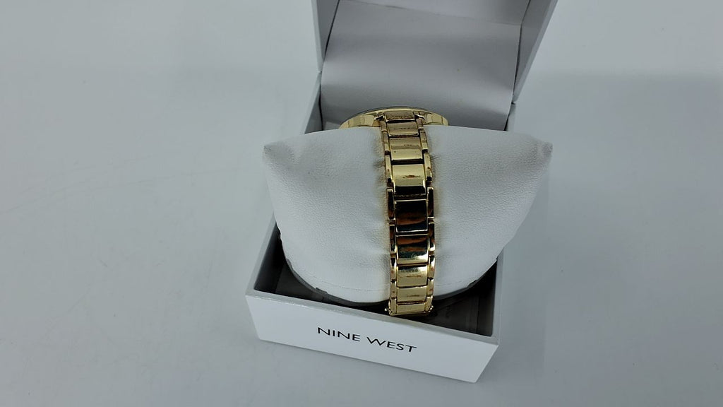 Nine West Dress Watch (Model: NW/2336GNGB), Green/Gold
