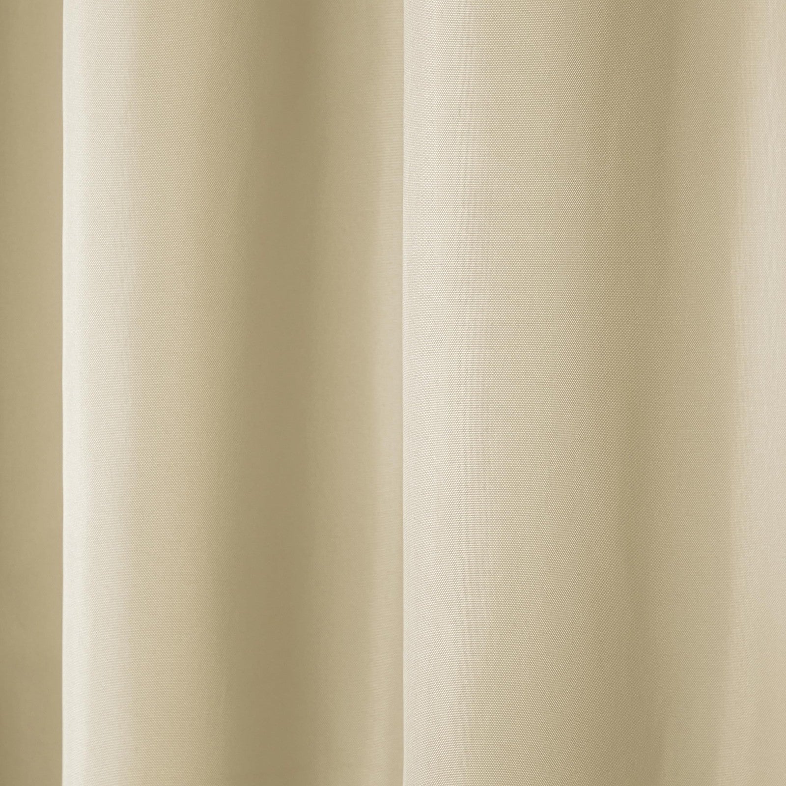 54x108 Solid Light Filtering Curtains, Water Repellent, Natural, 2-Pack