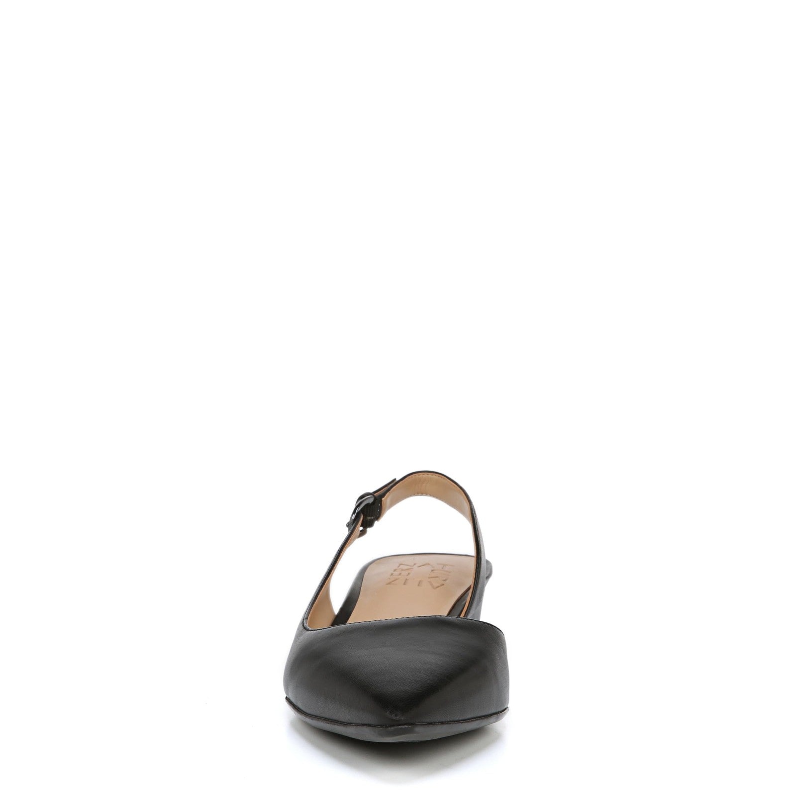 Naturalizer Women's Banks Slingback Pump, Black Leather, 9