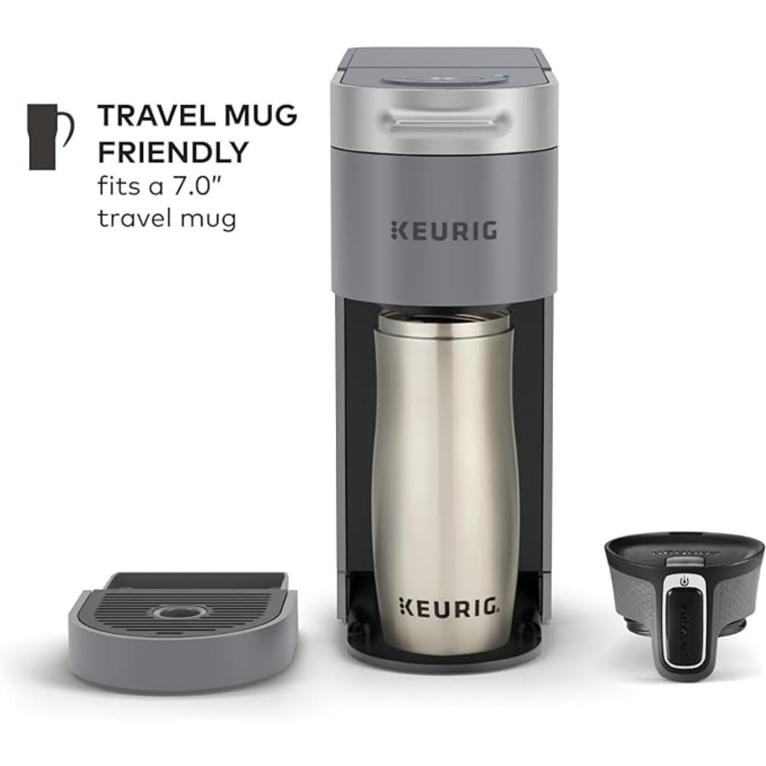 Keurig K-Slim + ICED Coffee Maker 46oz Reservoir Energy Efficient