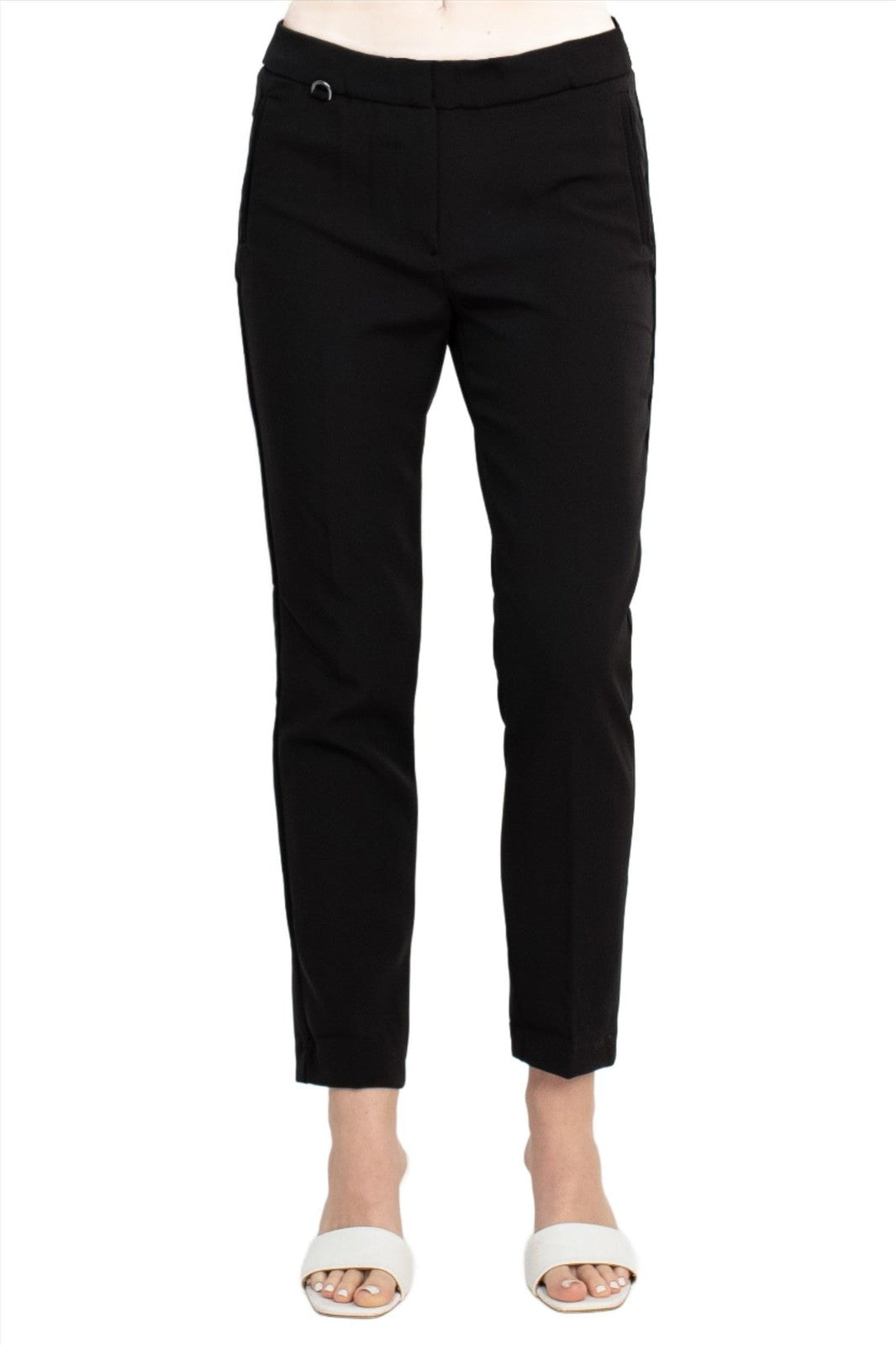 Adrianna Papell Women's Kate fit bi Stretch Pant Pants, Black, 14