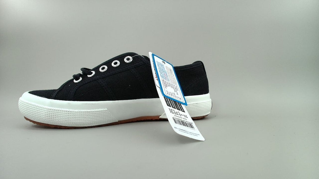 Superga 2750 COTU Classic Sneaker Black/Full White EU38 (Men's 5.5, Women's 7) M