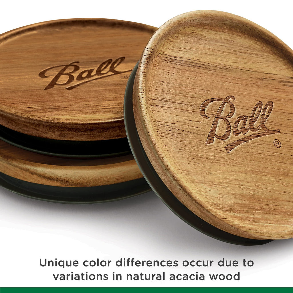 Ball® Jar Lids, 5 Pack Ball Jar Wooden Storage Lids