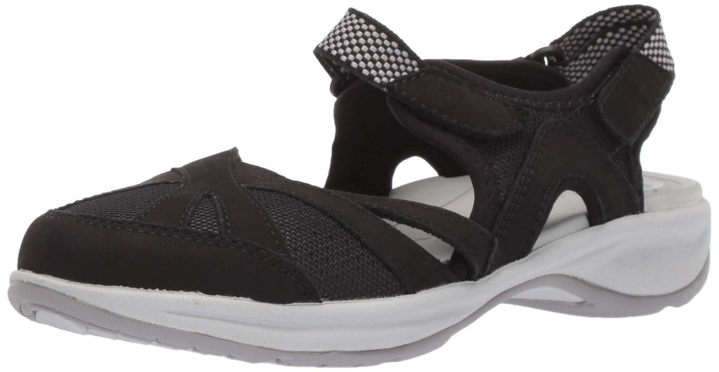 Easy Spirit Esplash Women's Sandal, 10 B(M) US, Black-White