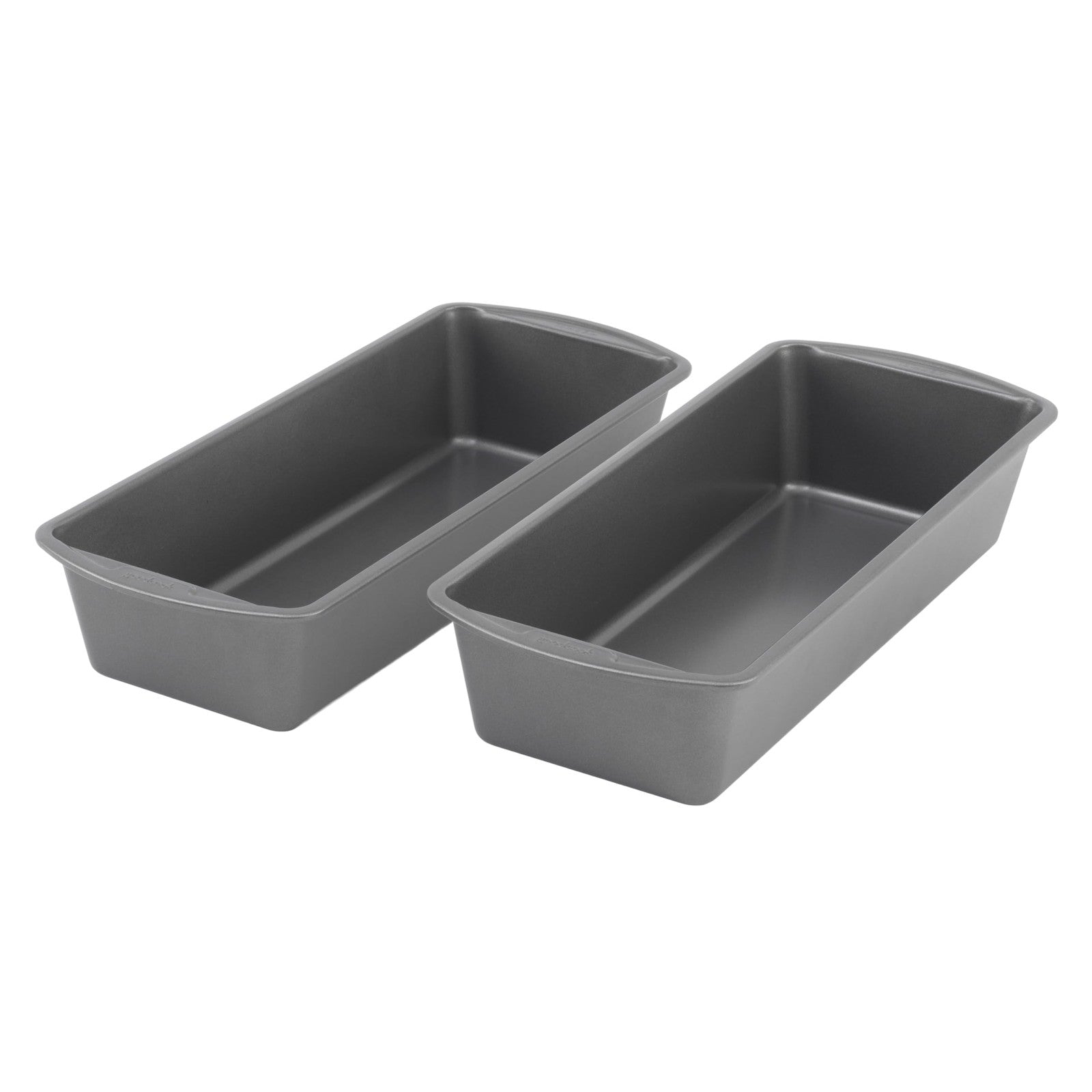 Even Heat Nonstick Steel Loaf Pans, 13 x 5 in, Gray, Set of 2