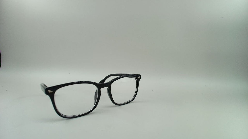 aisswzber Square Non-Prescription Glasses Clear Lens Eyeglasses