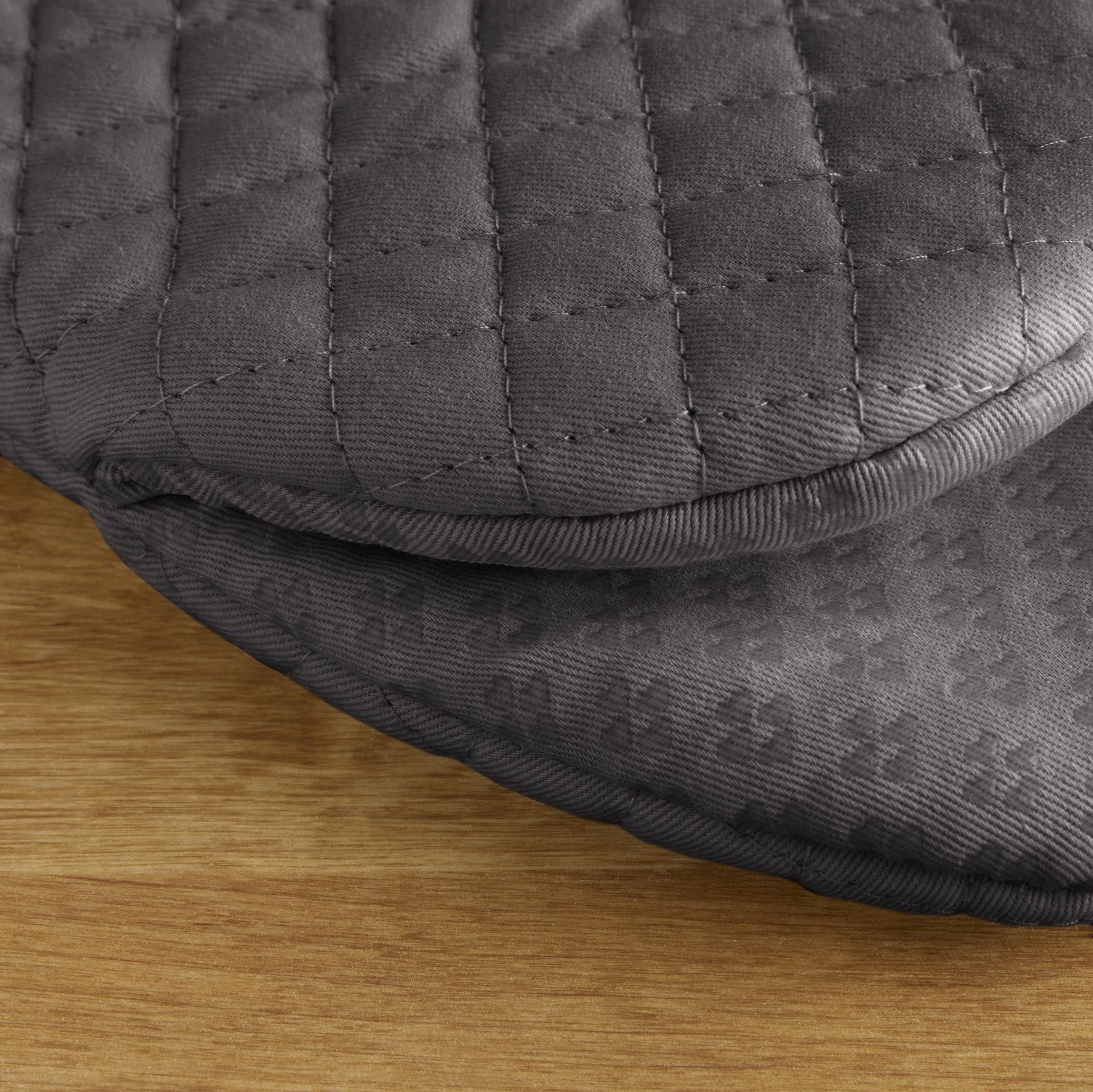 KitchenAid Asteroid Mini Oven Mitt Set, 5.5"x8", Charcoal Grey, 2 Piece