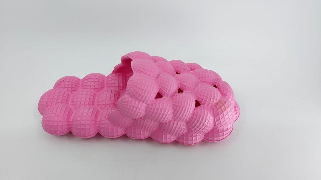 Rose Red Spa Slippers for Women & Men, Non-Slip Quick Drying Design, 5.5-6 US
