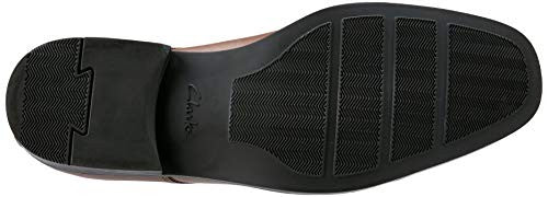 Clarks Men's Tilden Cap, Dark Tan Leather, 10.5M