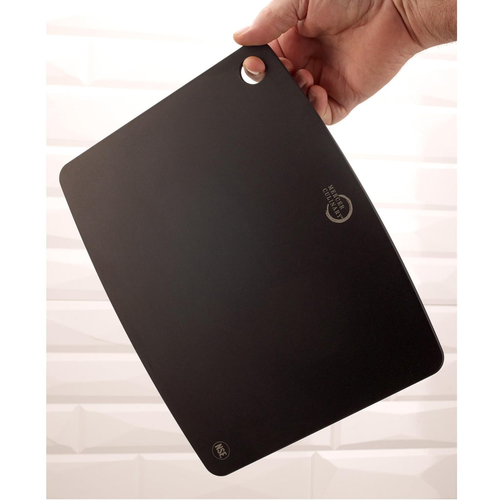 Mercer Culinary Composite Cutting Board-11 3/4" X 9 1/4"-NSF, Black