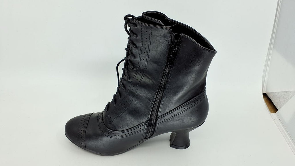 Ellie Shoes Women's 253-SARAH Boot, BLACK, 8 M US