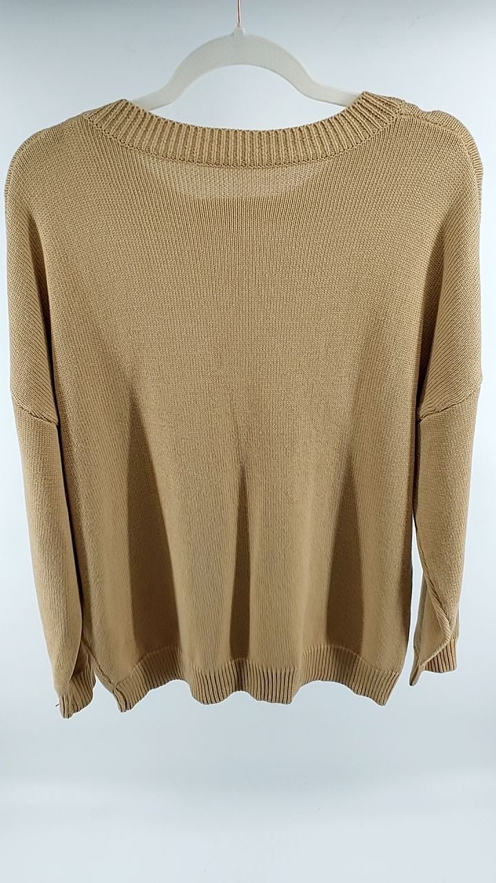 Merry Colorful Dot Detail Christmas Dolman Sweater