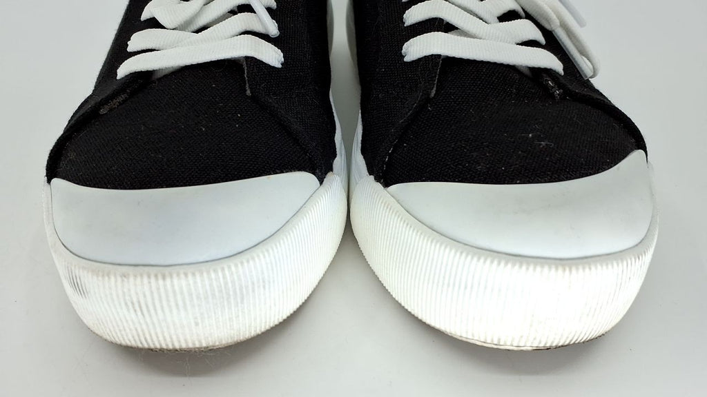 Dr. Scholl's Womens Time Off Sneaker Black Canvas 6.5 M