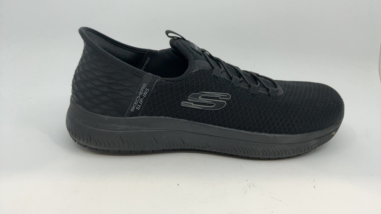 Skechers Black Slip-Ins, Women's 11 Wide, Slip Resistant Work Shoes