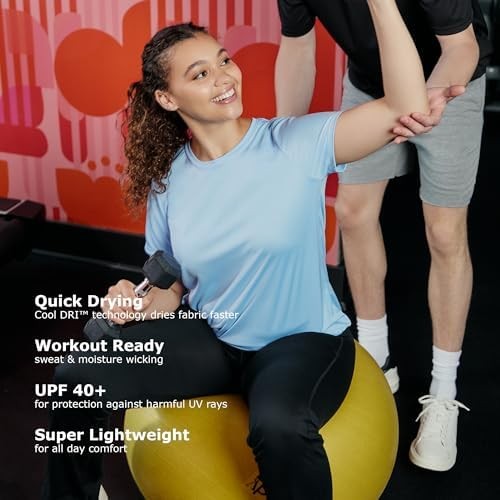 Hanes Women's Maroon Perfect-T V-Neck Tee, Large, Cotton Short Sleeve