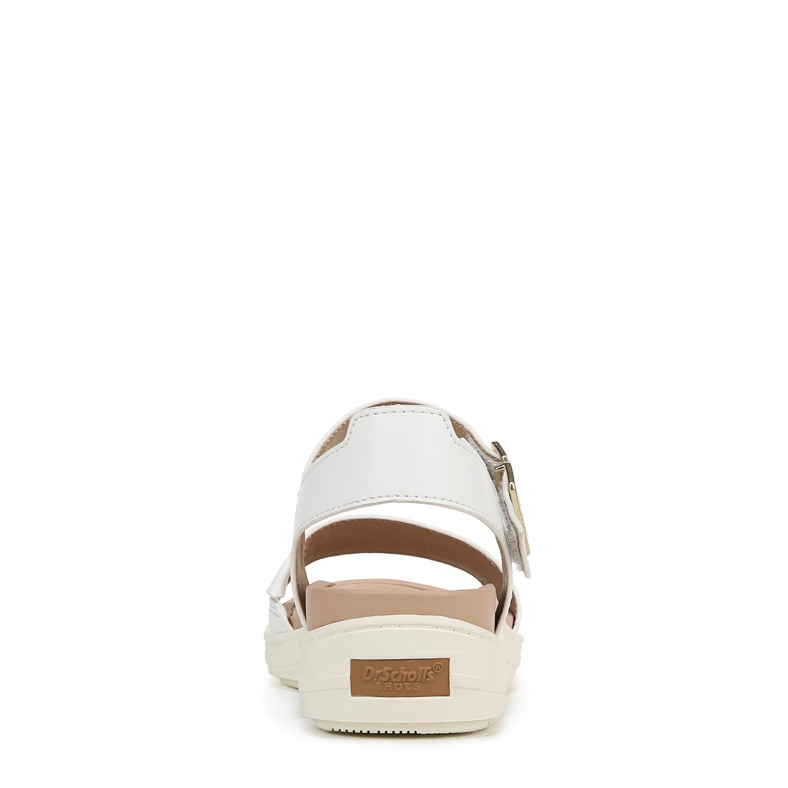 Dr. Scholl's Shoes Womens Time Off Sky Sandal White Smooth 7 M