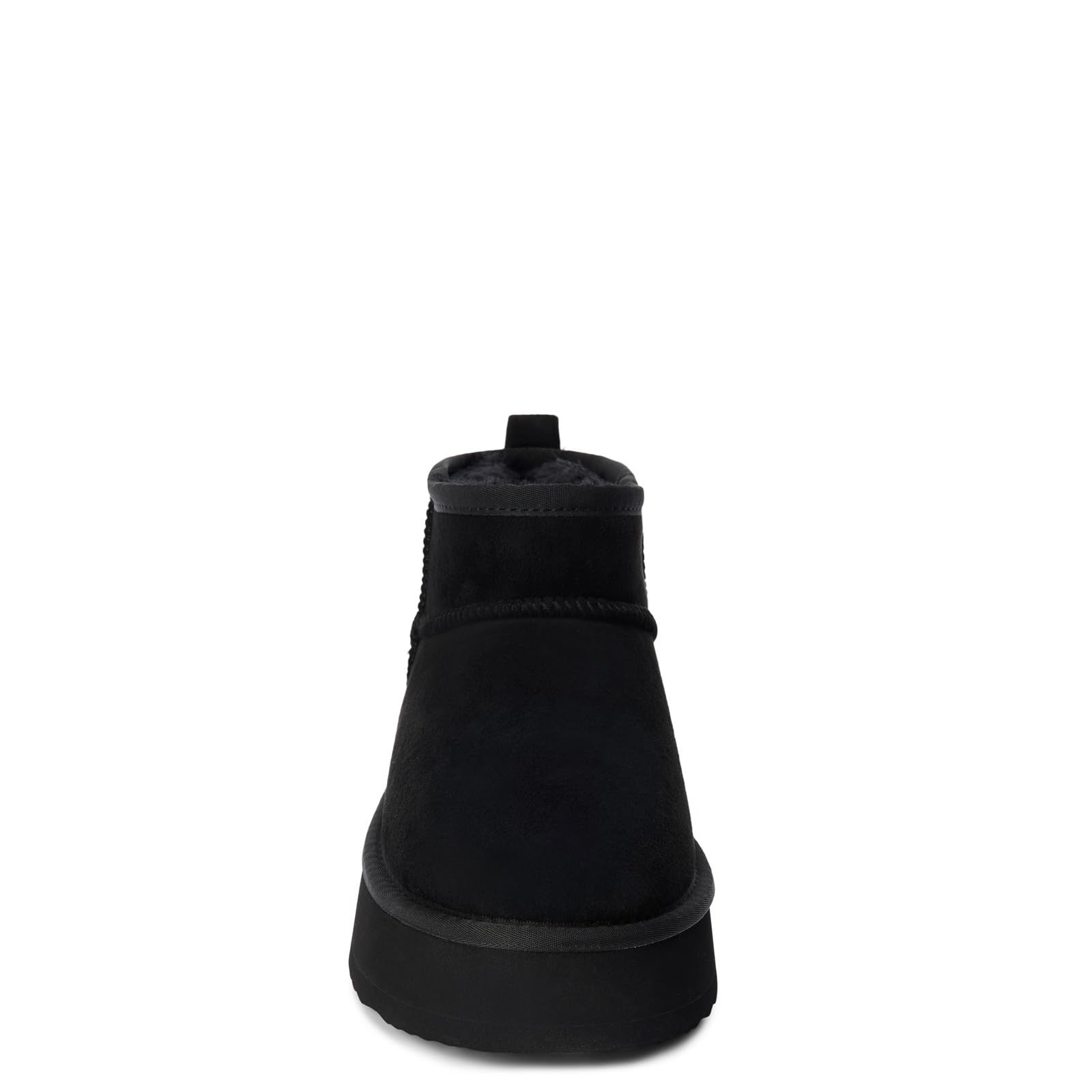 Size 9 M Black Platform Ankle Boots for Women - Breckenridge Style