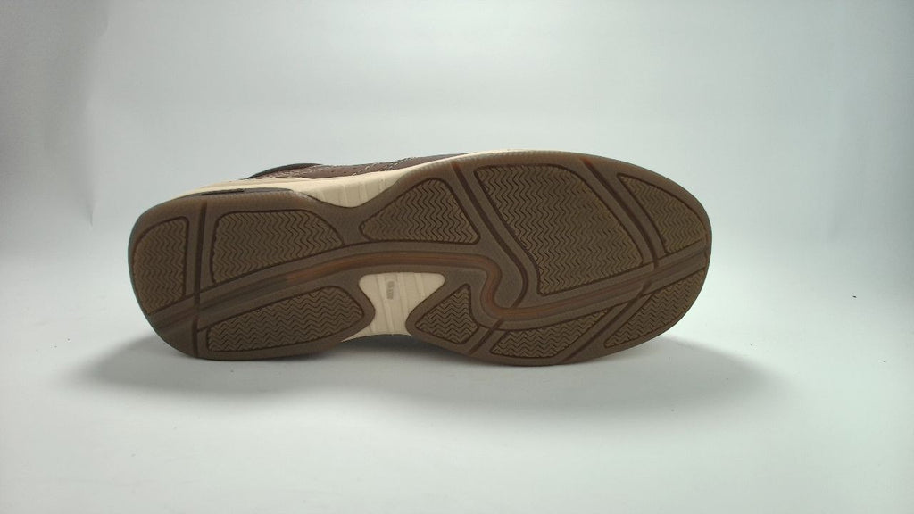 Dunham Men's Waves Loafer, Dark Brown Leather, 10.5 XX-Wide