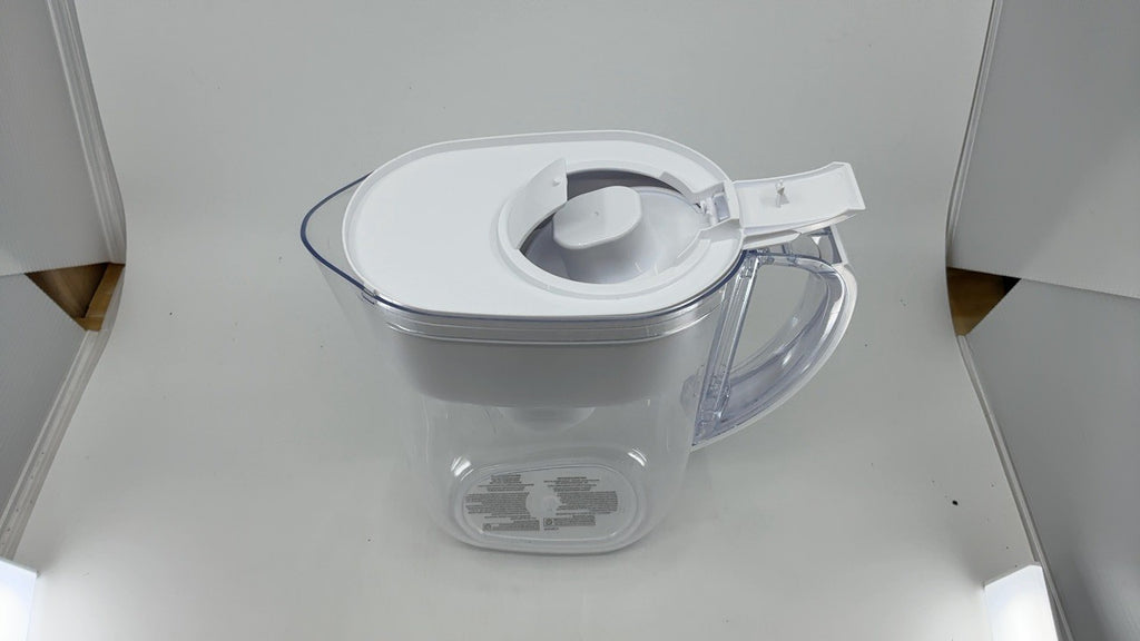 Brita Water Pitcher, 6-Cup, White, Removes Impurities, Includes Filter