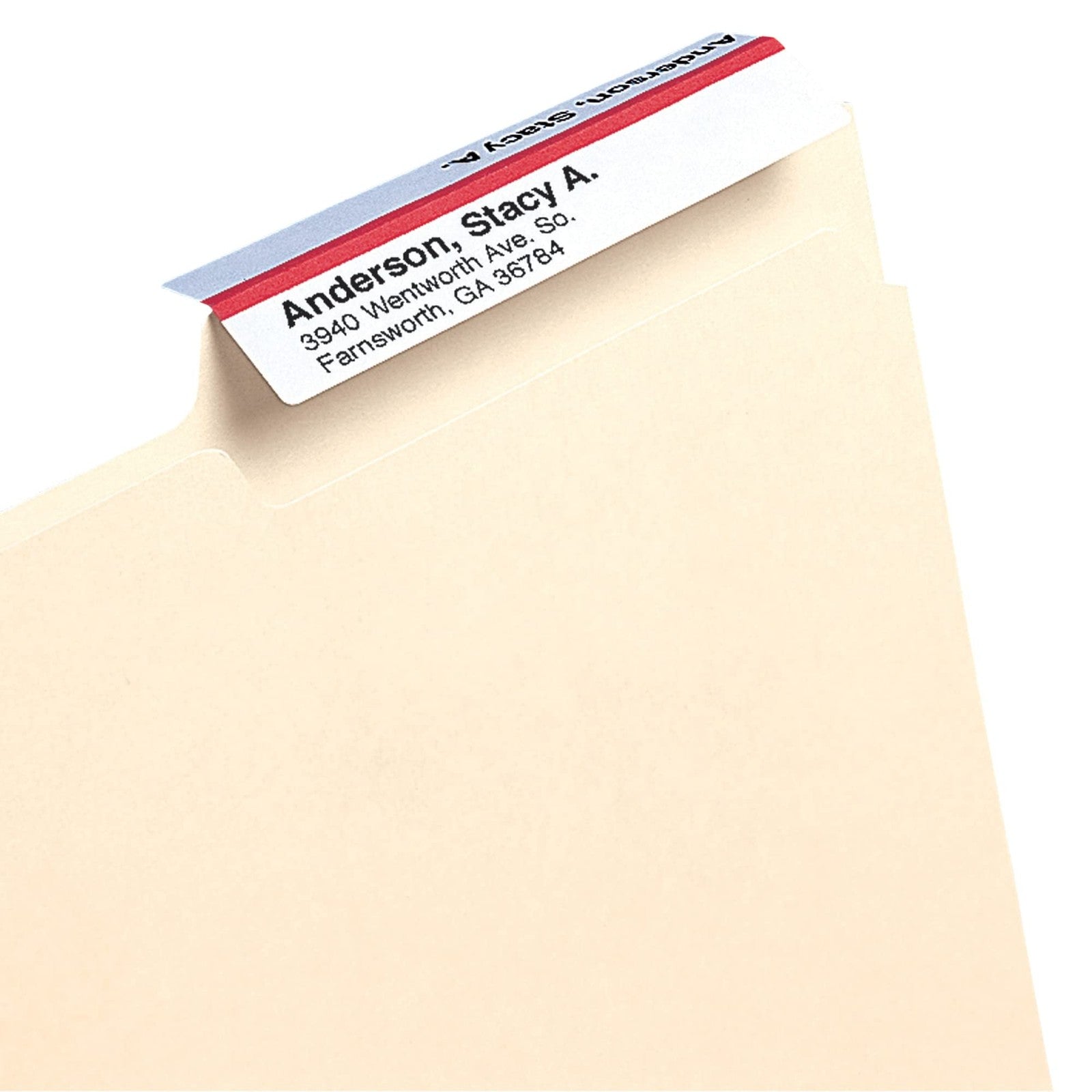 Viewables Color Labeling System Refill 3.5in x 1.25in White 160 Labels