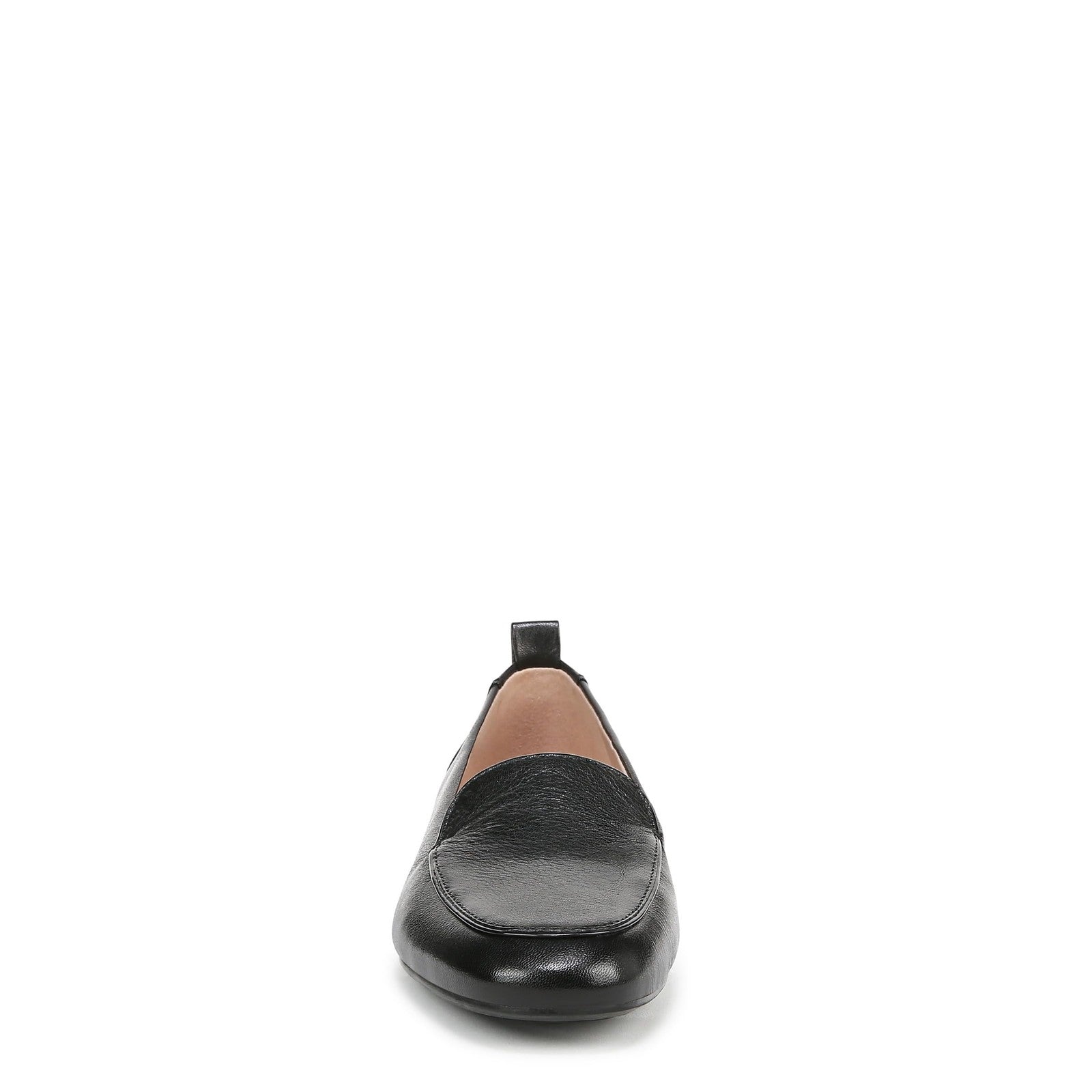 Naturalizer Womens Jordyn Loafer Black Leather 7.5 W
