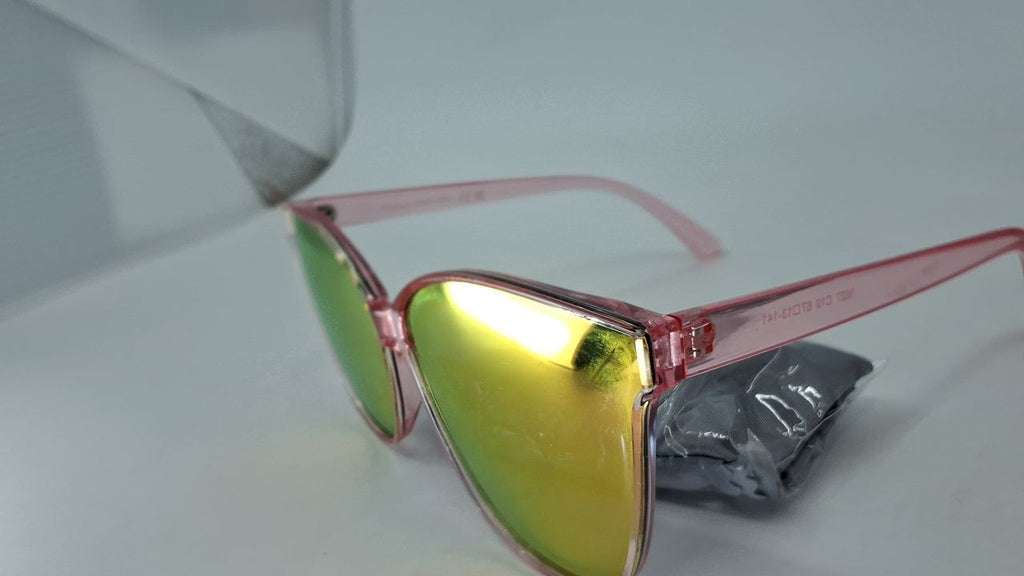SOJOS Sunglasses for Women Men Vintage Style Shades SJ2157,Clear/Brown