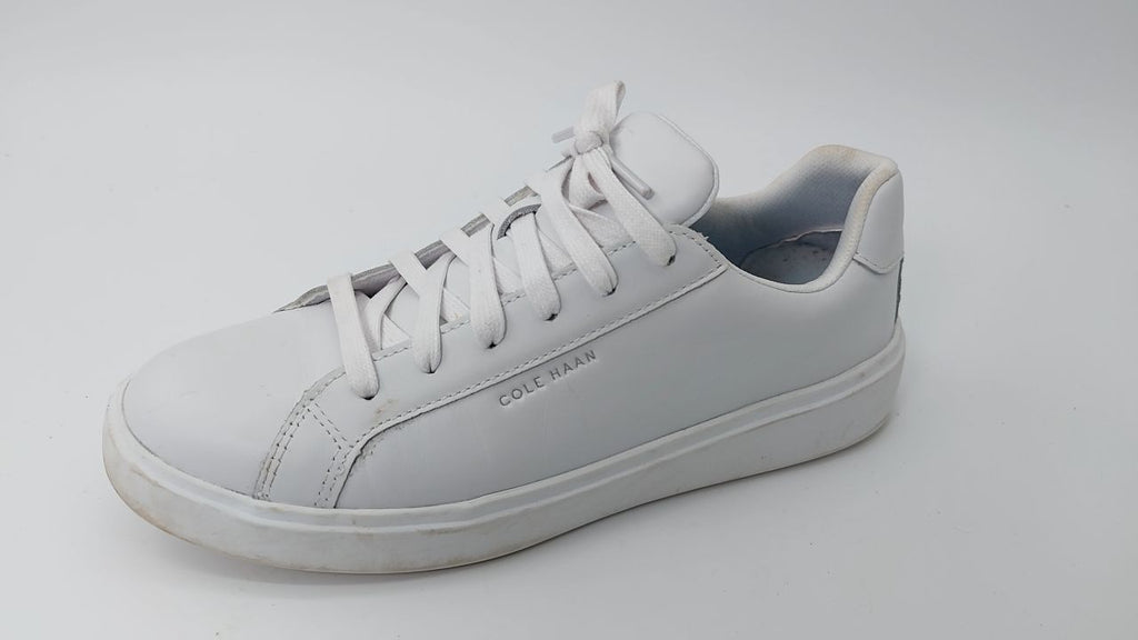 Cole Haan Women's Grand Crosscourt Daily Sneaker, White/CH Argento, 8 Wide