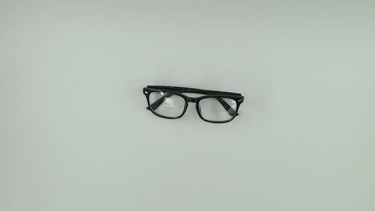 aisswzber Square Non-Prescription Glasses Clear Lens Eyeglasses