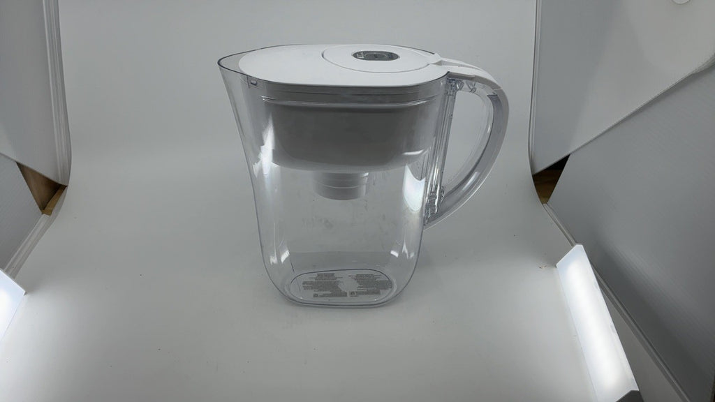 6-Cup Brita Water Pitcher, Removes Lead, Includes 1 Elite Filter, White